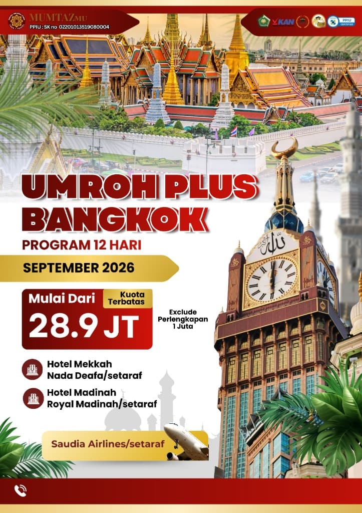 UMROH PLUS BANGKOK
